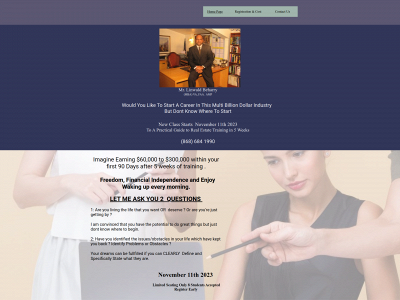 trinidadrealestatetraining.com snapshot