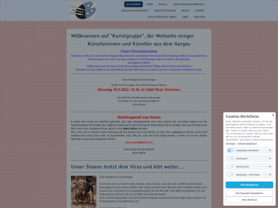 kunstgruppe.ch snapshot