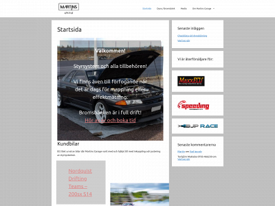 martinsgarage.se snapshot