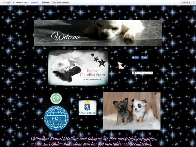 claudiasstars.se snapshot