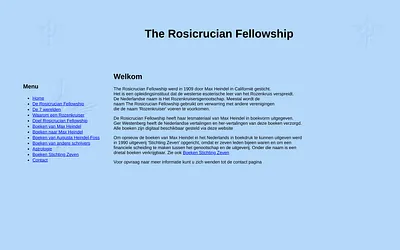 rosicrucianfellowship.nl snapshot