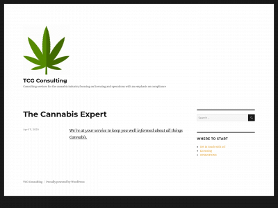 thecannabisguyconsulting.com snapshot