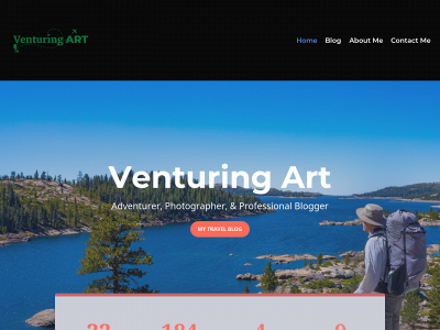 venturingart.com snapshot