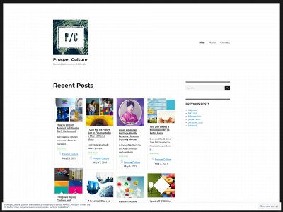 prosperculture.com snapshot