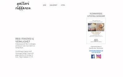 galleririddaren.se snapshot