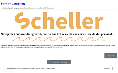 schellerconsulting.se snapshot