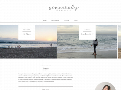 sincerelynicolee.com snapshot