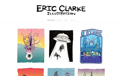 www.ericclarkeillustration.com snapshot