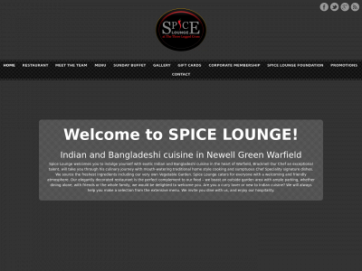 spiceloungewarfield.com snapshot