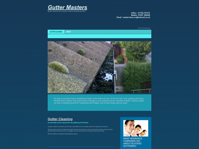guttermasters.co.uk snapshot