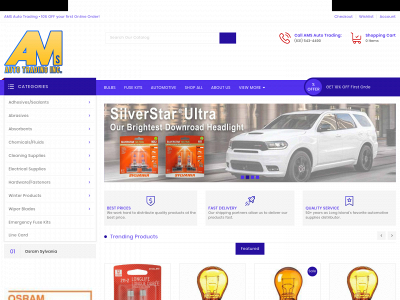 amsautotrading.com snapshot