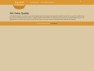 topshelfcraftsmen.com snapshot