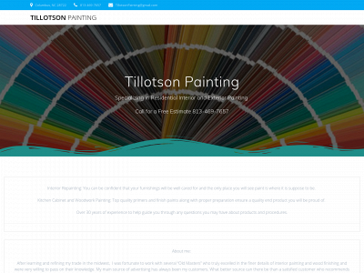 tillotsonpainting.com snapshot