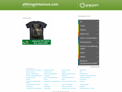 allthingshilarious.com snapshot