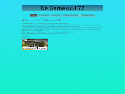 vakantiehuisjeaandekust.nl snapshot