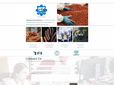 industrialfoodsolutions.com snapshot