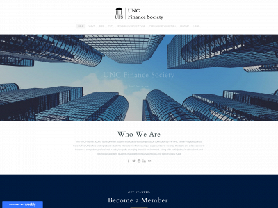 www.uncfinancesociety.org snapshot