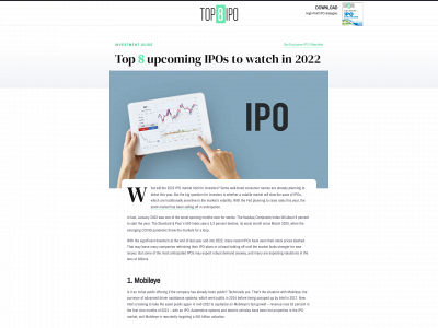 top8ipo.com snapshot