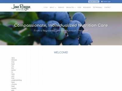 janereagannutrition.com snapshot