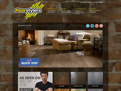 floorstylers.co.uk snapshot