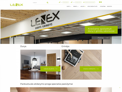 lenex.lt snapshot
