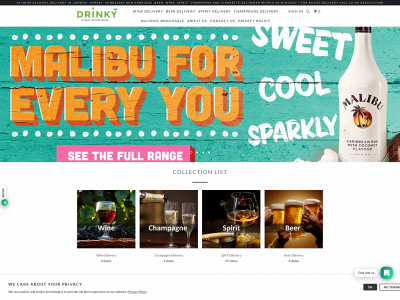 drinky24.co.uk snapshot