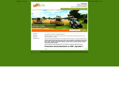 agrolita.lt snapshot