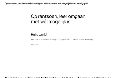 oprantsoen.nl snapshot