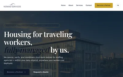 nomadservices.ca snapshot