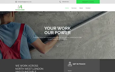 mchughpower.co.uk snapshot