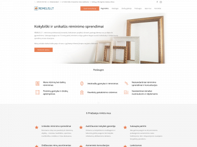 remelis.lt snapshot