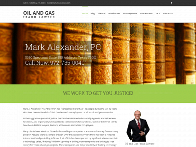 oilandgasfraudlawyer.com snapshot
