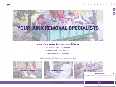 rjcremovalservices.com snapshot