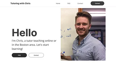 tutoringwithchris.co snapshot