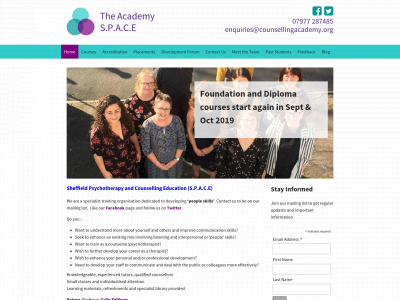 counsellingacademy.org snapshot