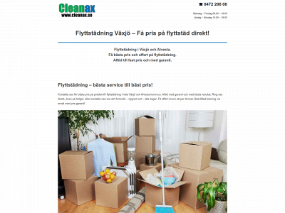 cleanax.se snapshot