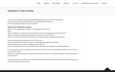sacram.nl snapshot