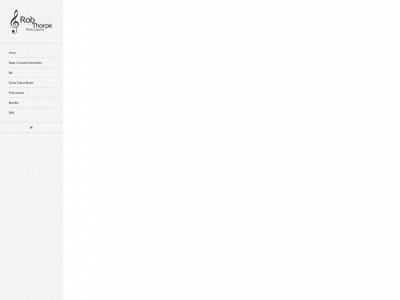 robthorpemusic.co.uk snapshot