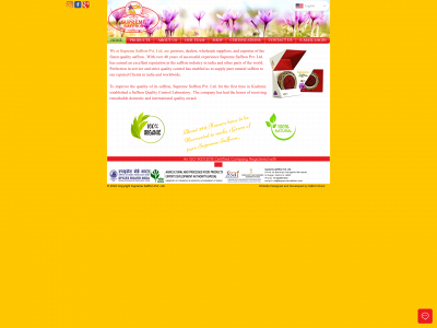supreme-saffron.com snapshot