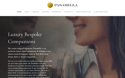 pasabella.com snapshot