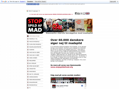 stopspildafmad.dk snapshot