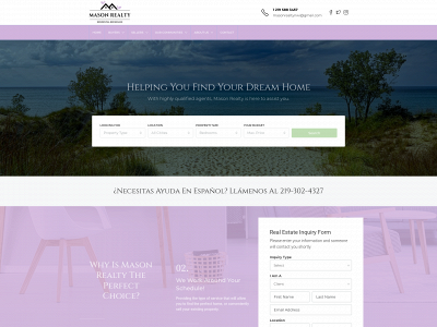 masonrealtynwi.com snapshot