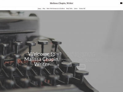 malissachapin.com snapshot