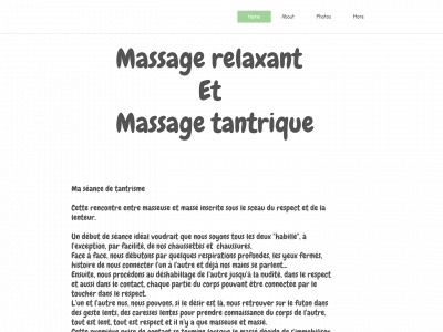 mariemassage.be snapshot