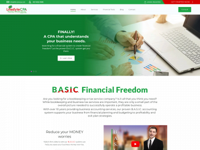 lifestylecpa.com snapshot