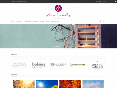 heartcandles.co.uk snapshot
