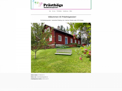 prasthogskolan.se snapshot