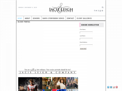 jacieleighphotography.com snapshot