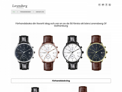 lorensbergofgothenburg.com snapshot