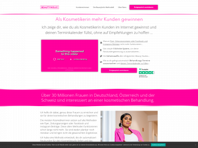 beautyholic.de snapshot